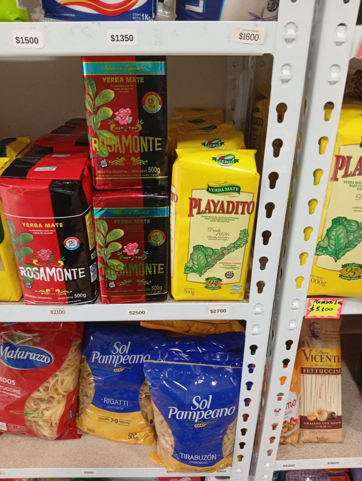 Productos de almacén