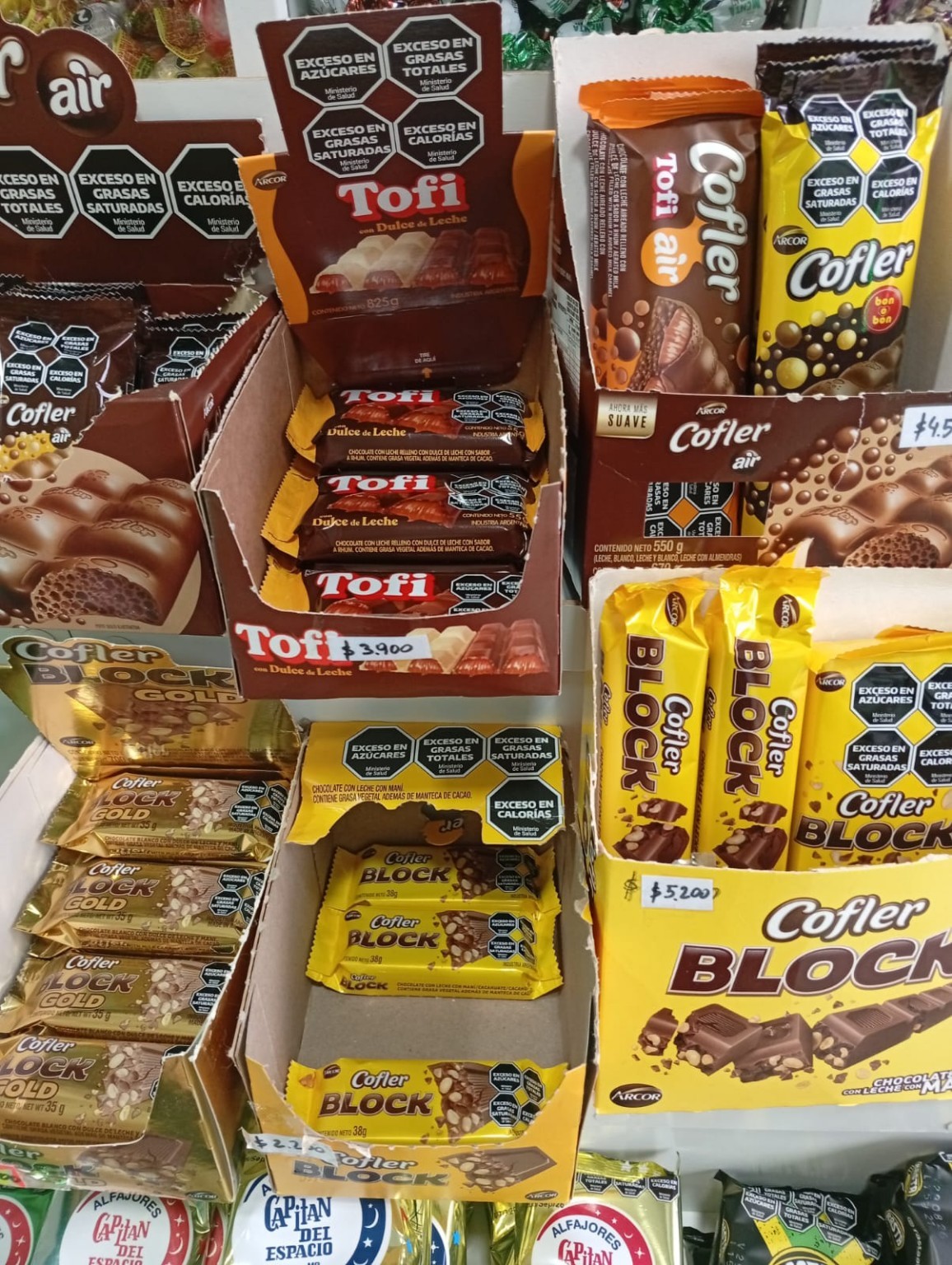 Chocolates y golosinas